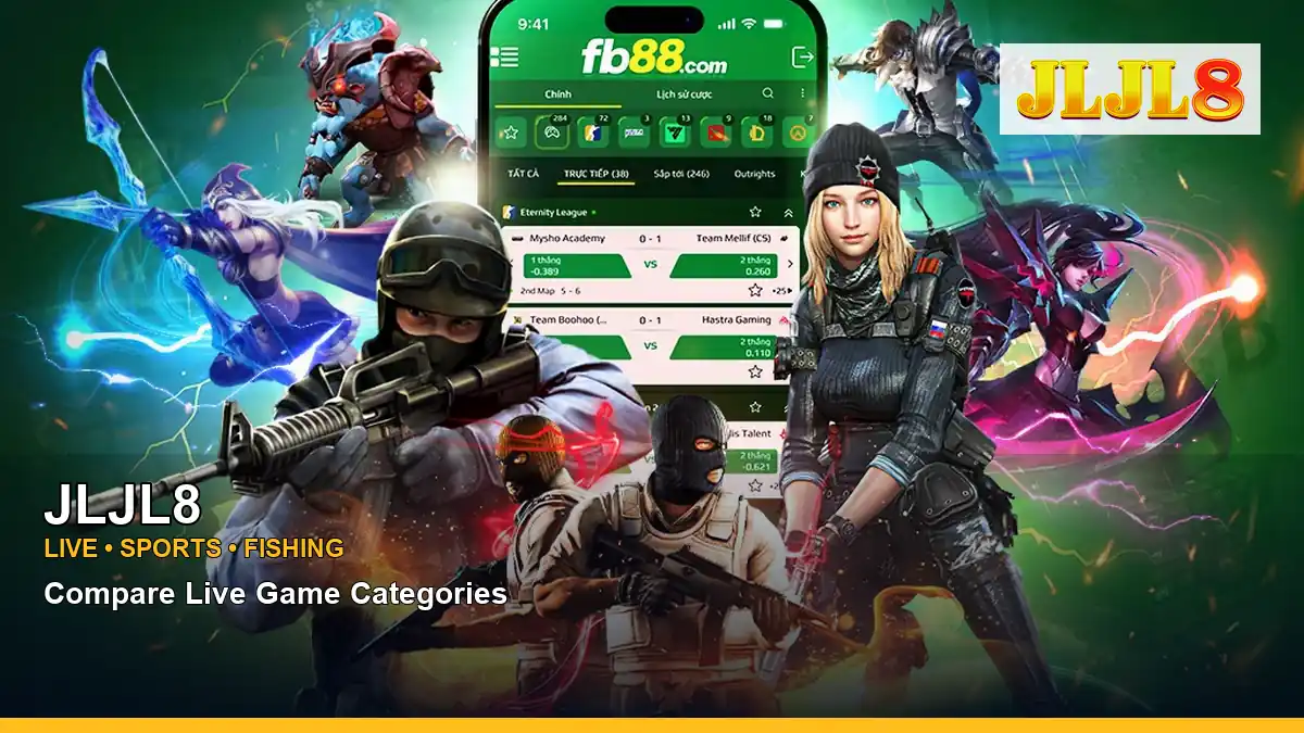 JLJL8 sports betting and arcade games for Philippine players